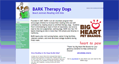 Desktop Screenshot of barkdogs.org